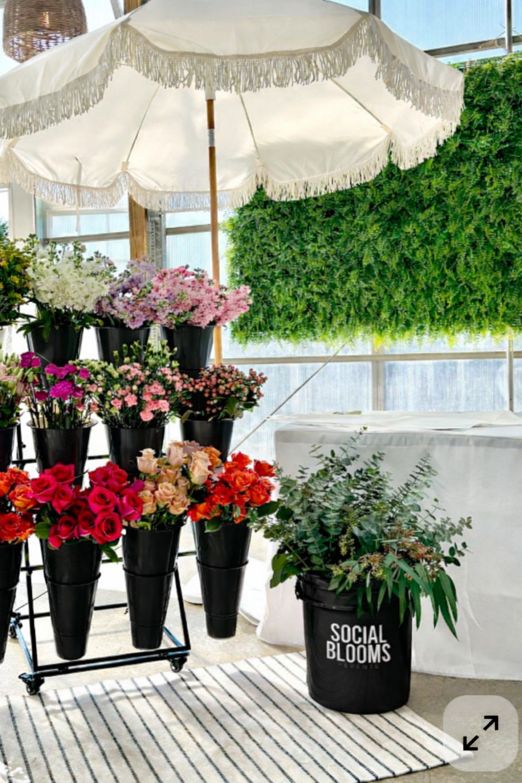 Floral Bar Display