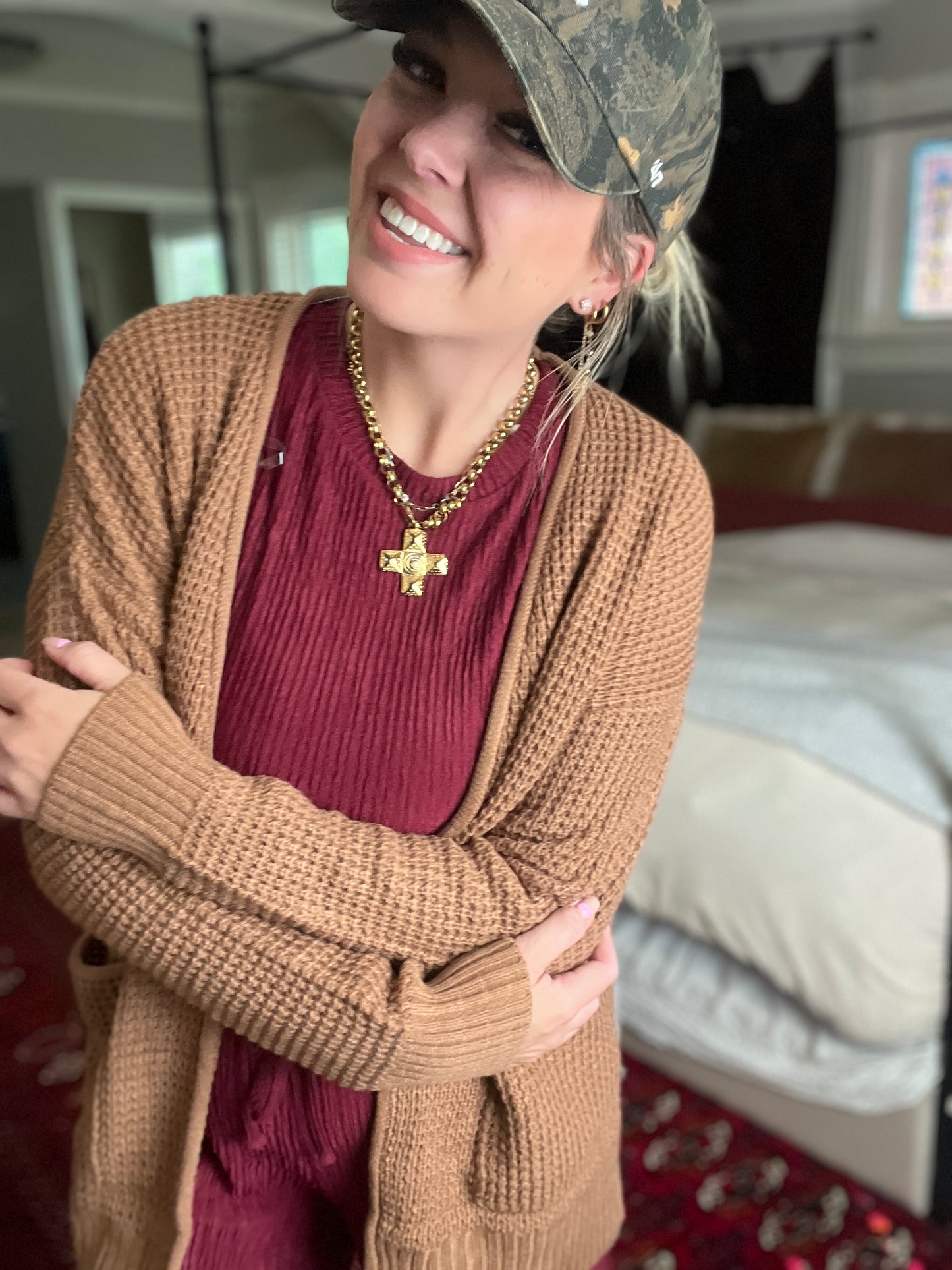 Camel Cardigan