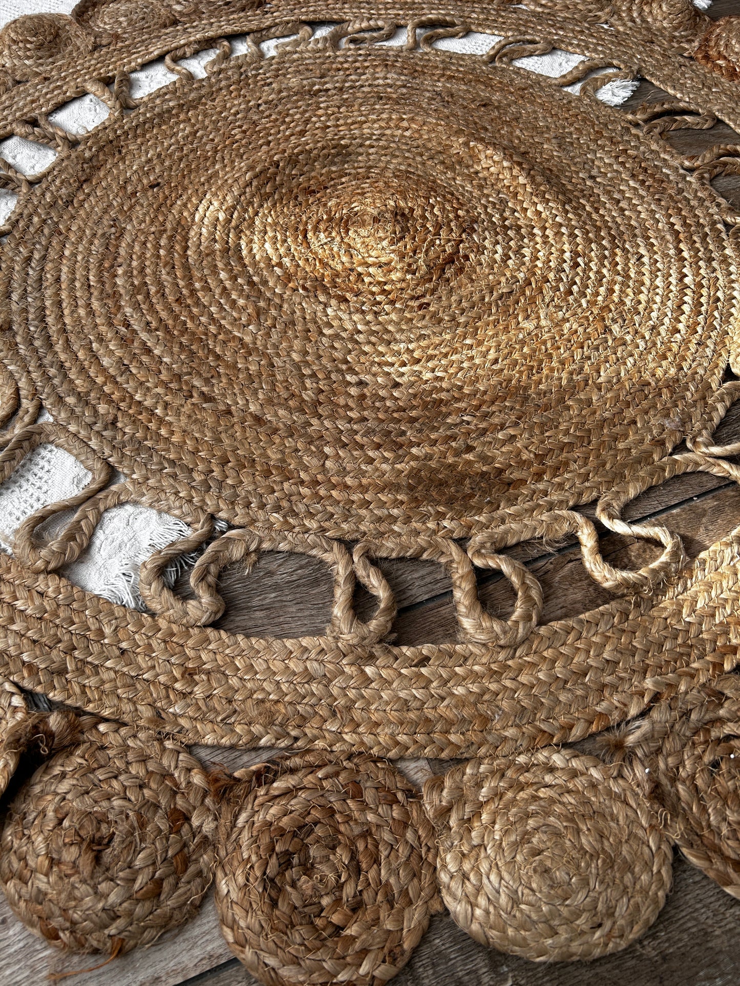 Brown Sun Rug