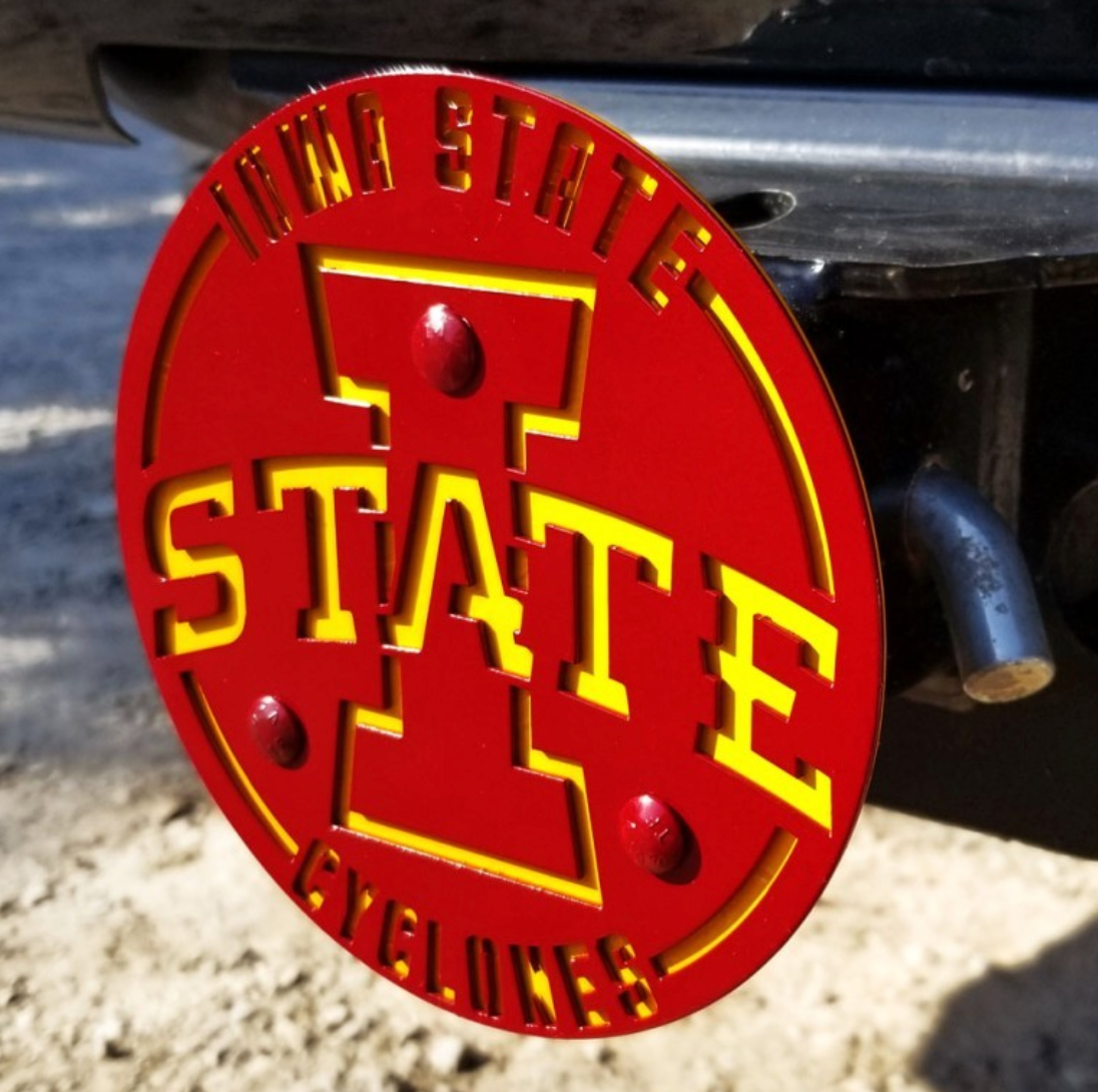 Gameday Ironworks // Sullivan Supply: Iowa State Hitch Covers