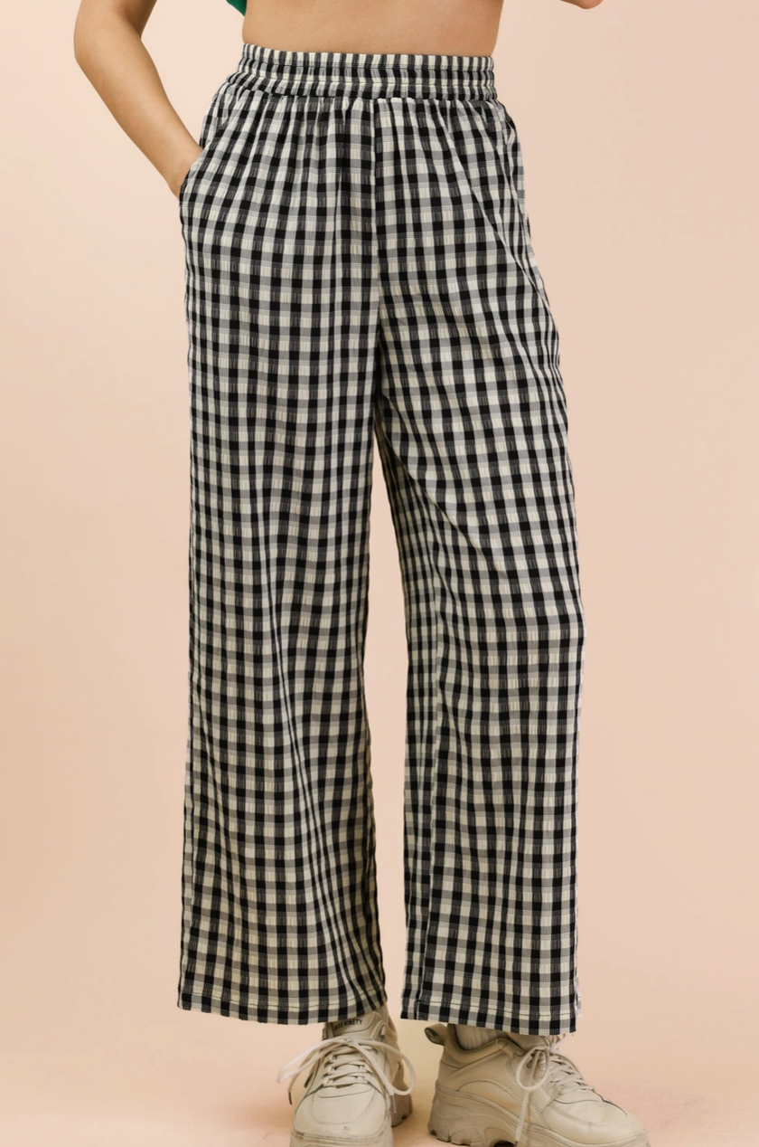 Gillie Gingham Pants