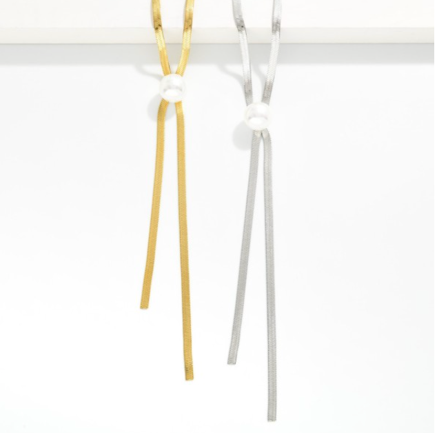 Seeing Double Bolo Necklace