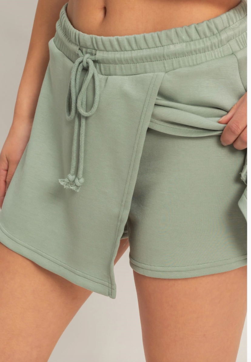 Born Ready Wrap Skirt