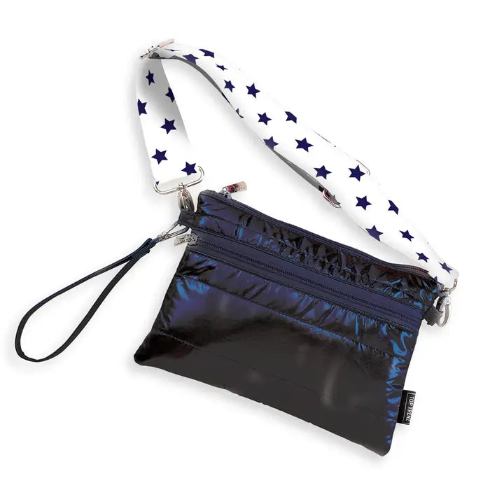 Oh My Stars Puffer Cross Body-Navy