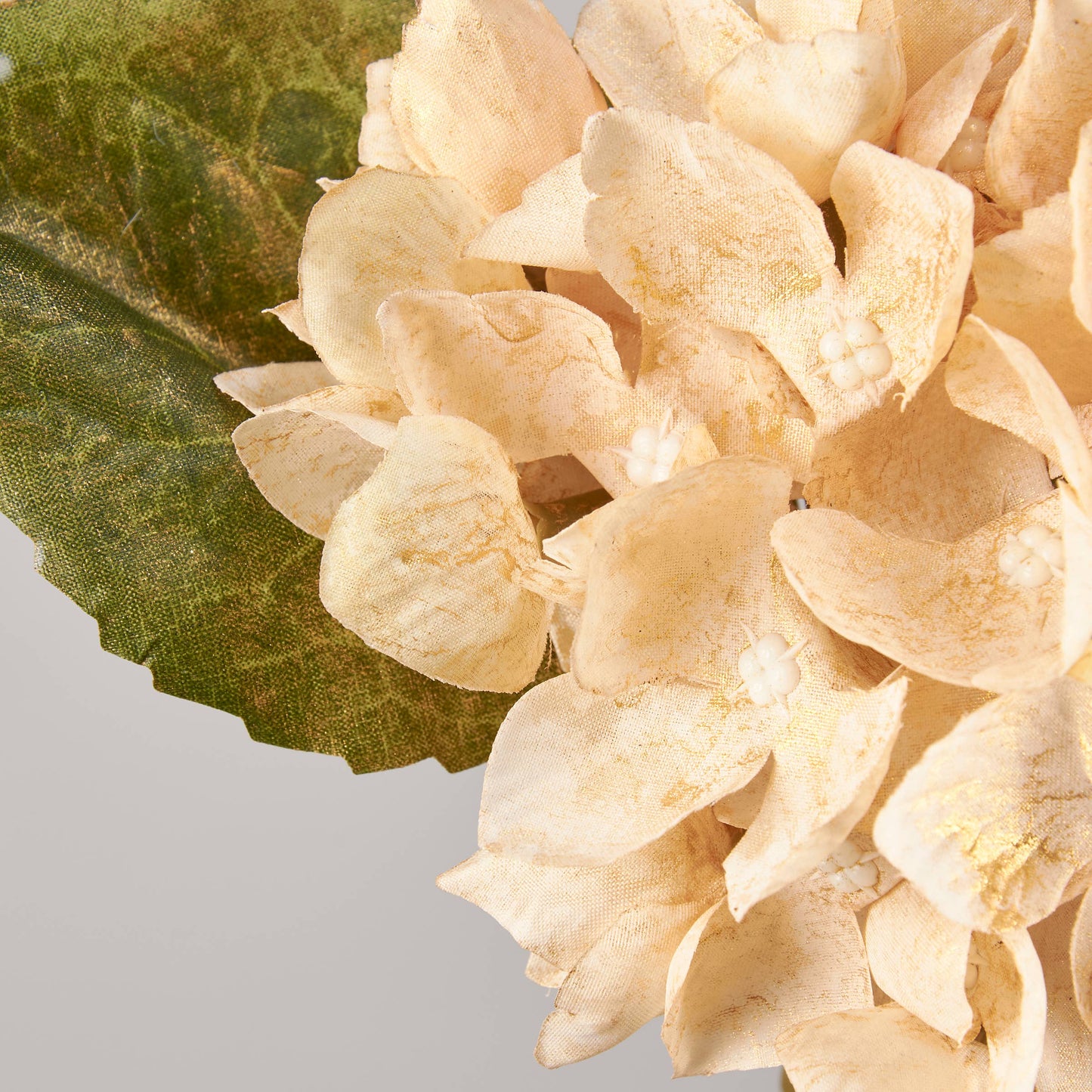 Cream Hydrangea Floral Pick