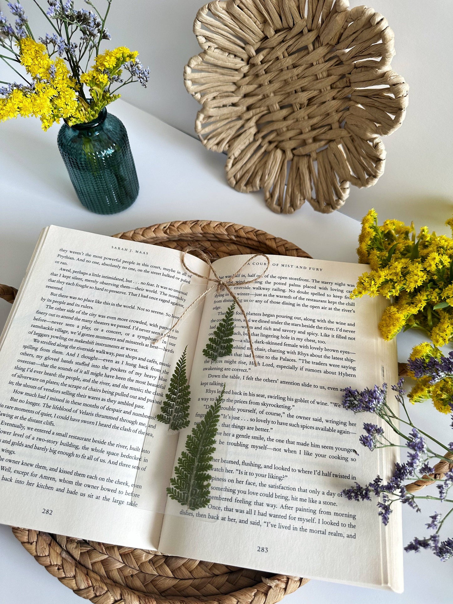 Fern bookmark
