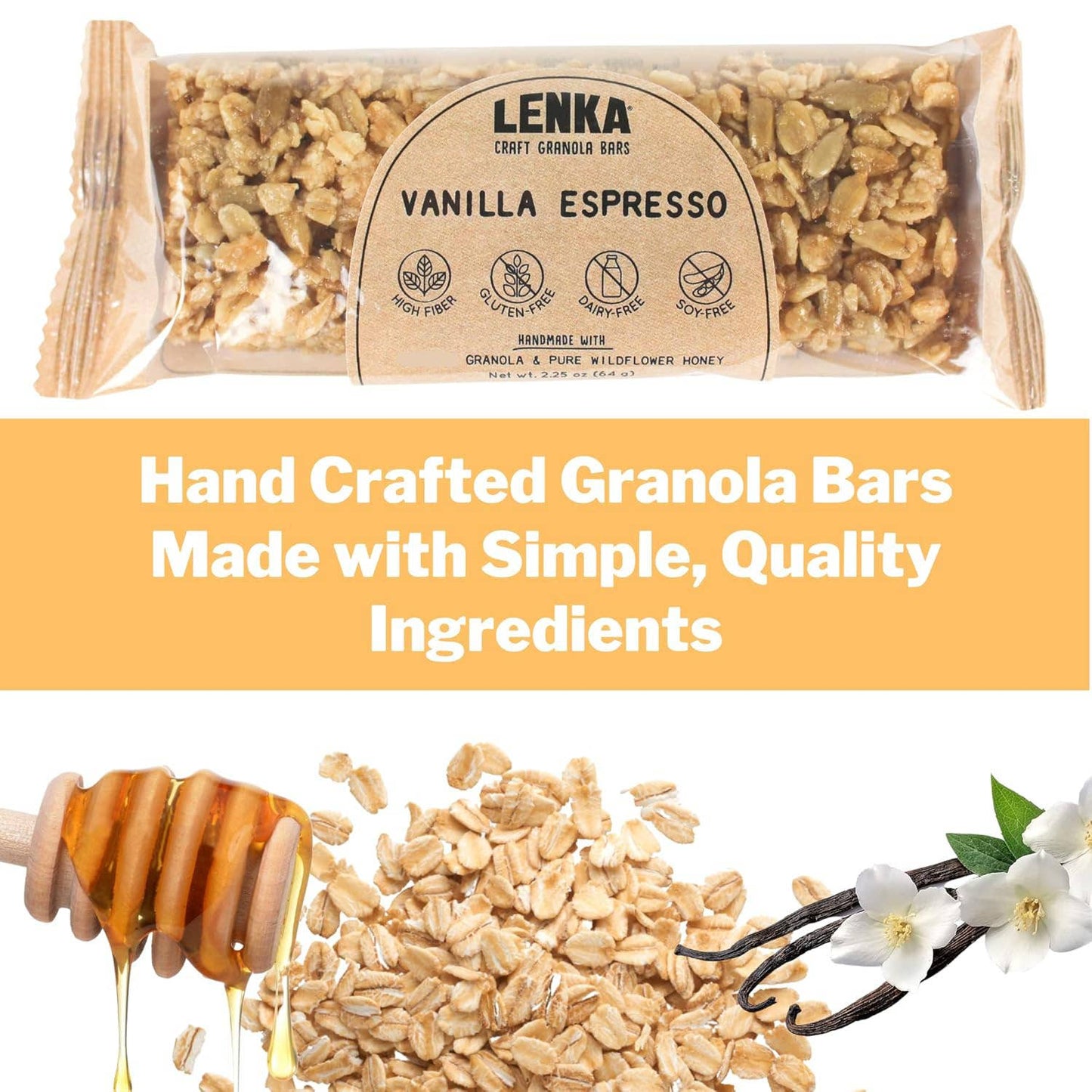 Vanilla Espresso Granola Bar