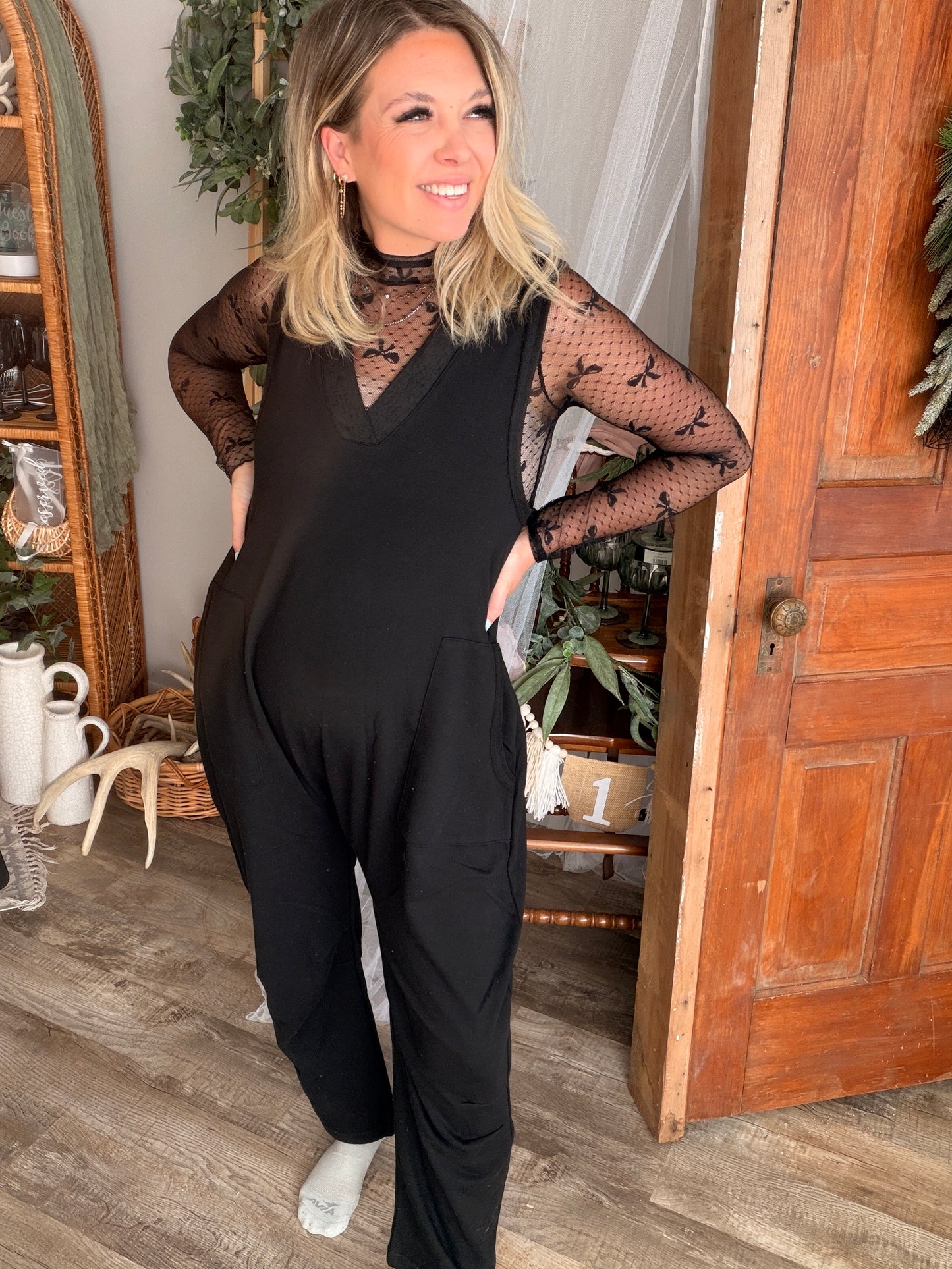 Ribbons & Pearls Lace Top