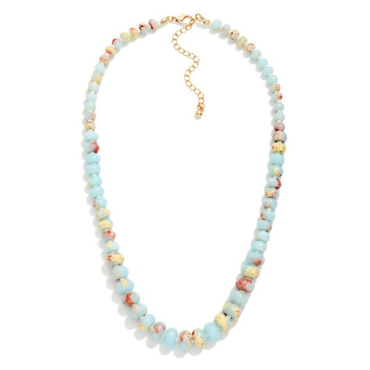 Aquamarine Beads
