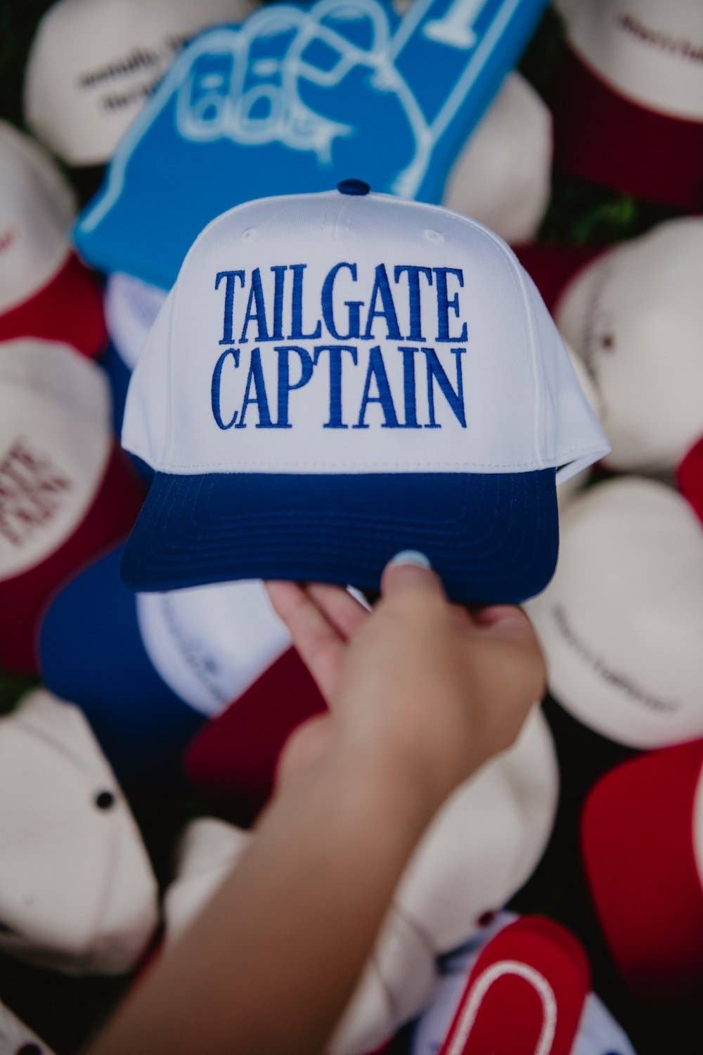 TAILGATE CAPTAIN Two-Toned Hat