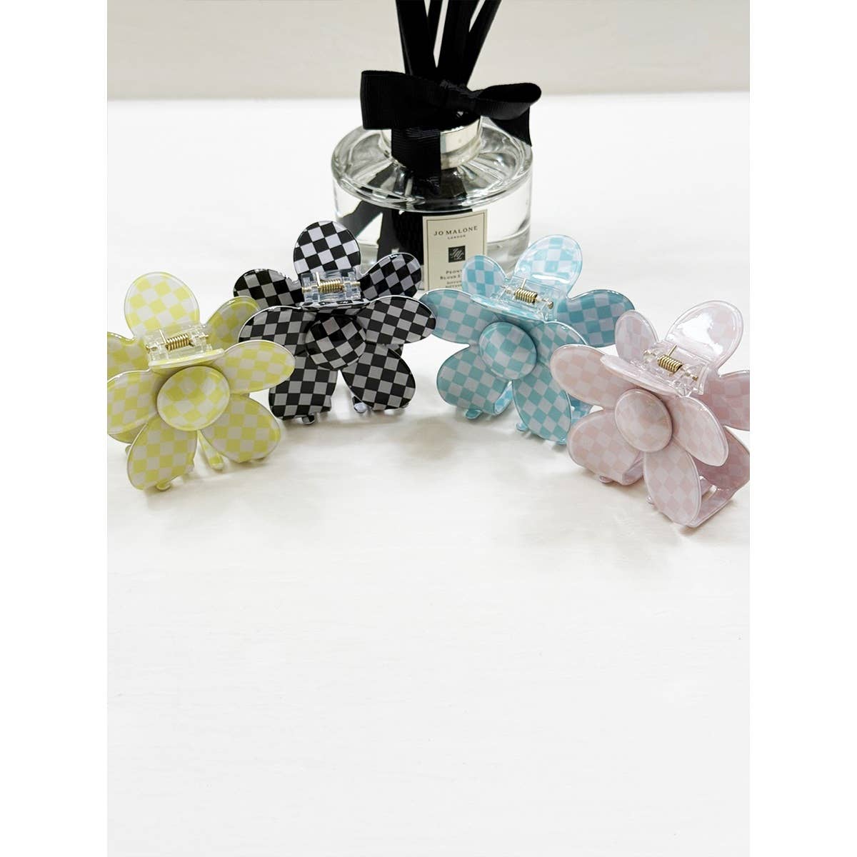 Maisy Daisy Checkered Hair Claw Clip