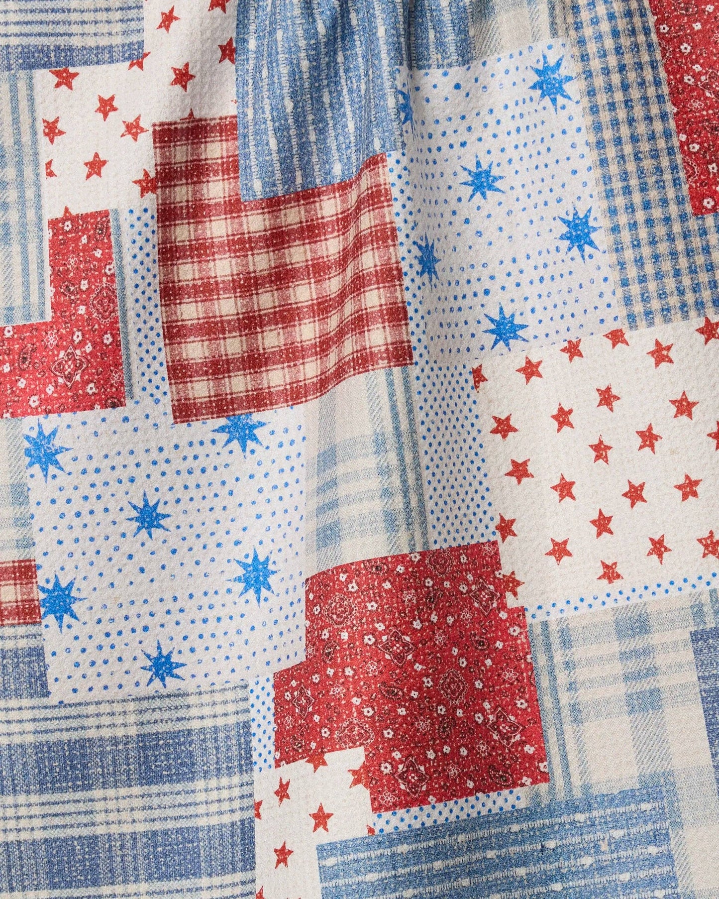 Stars and Stitches Tea Towel