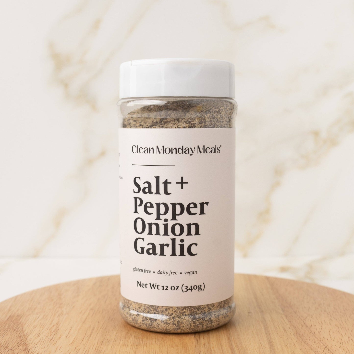 Salt+, Pepper, Onion, Garlic (SPOG) Seasoning