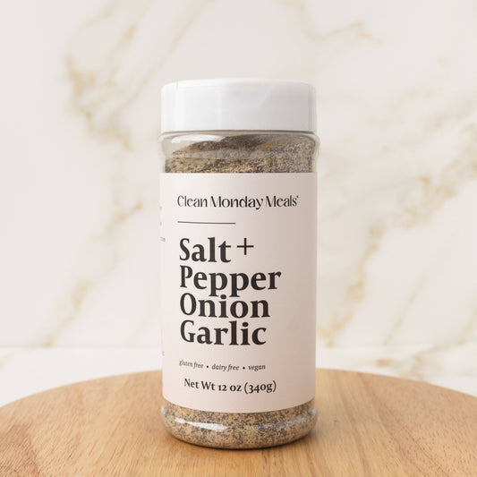 Salt+, Pepper, Onion, Garlic (SPOG) Seasoning