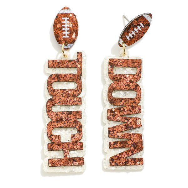 TOUCHDOWN 🏈 EARRINGS
