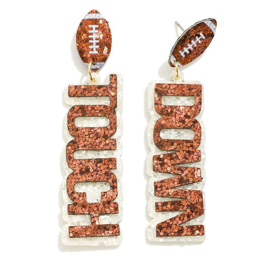 TOUCHDOWN 🏈 EARRINGS