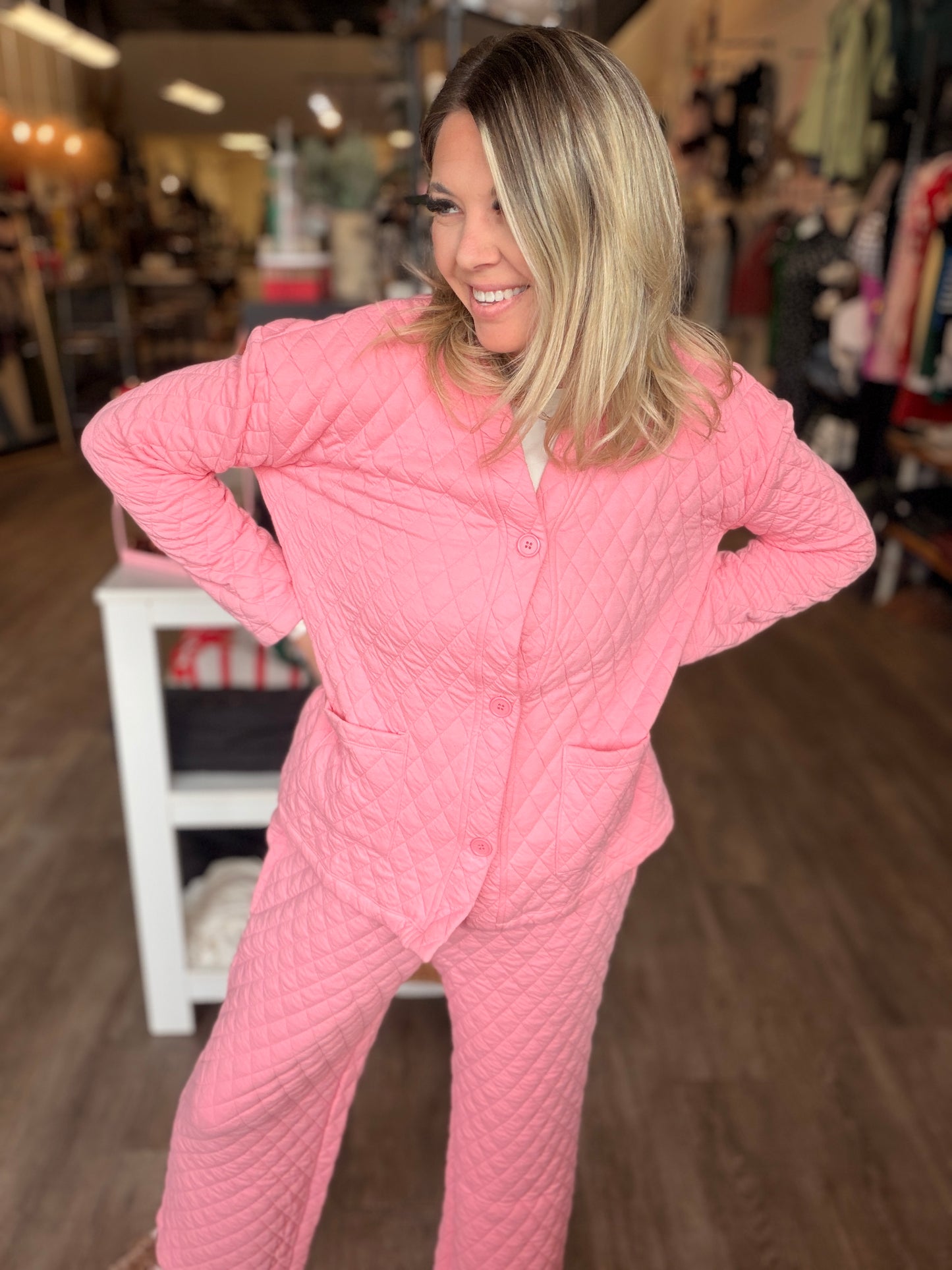 Mya Quilted Set