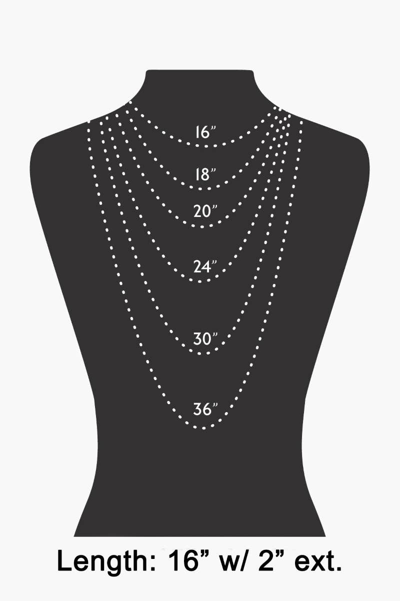 Bubble Mama Letters Chain Necklace