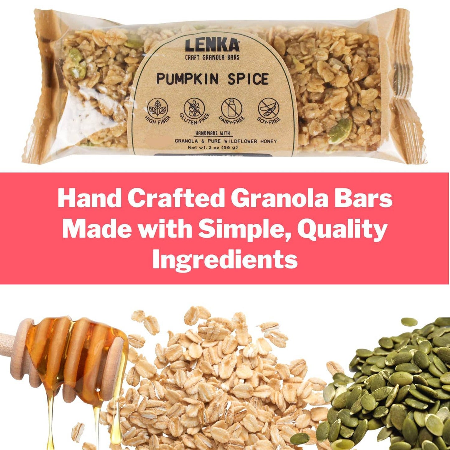 Pumpkin Spice Granola Bar (Seasonal)