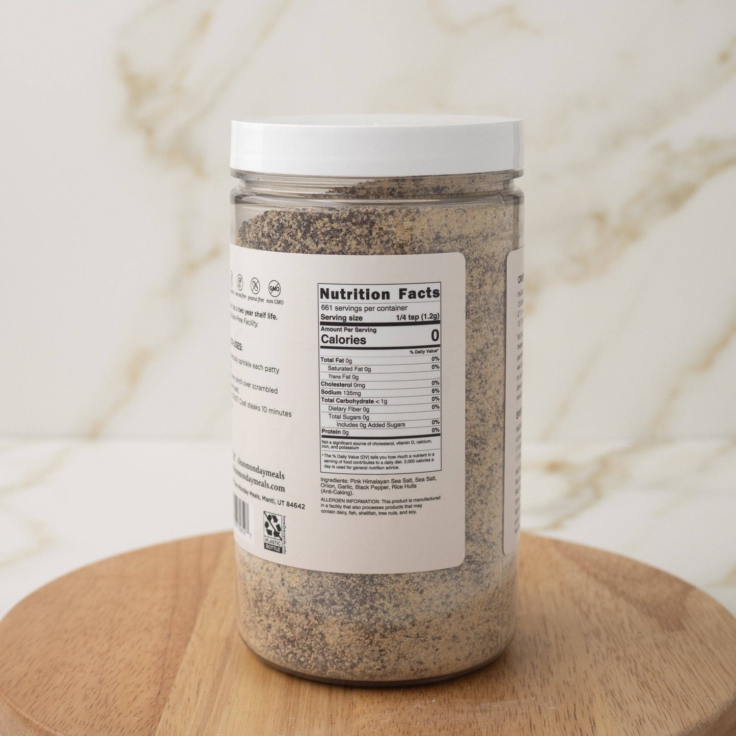 Salt+, Pepper, Onion, Garlic (SPOG) Seasoning