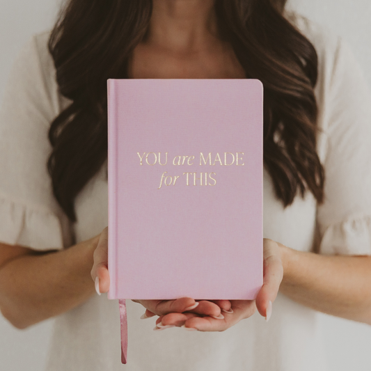 You Are Made For This Fabric Journal - Home Decor