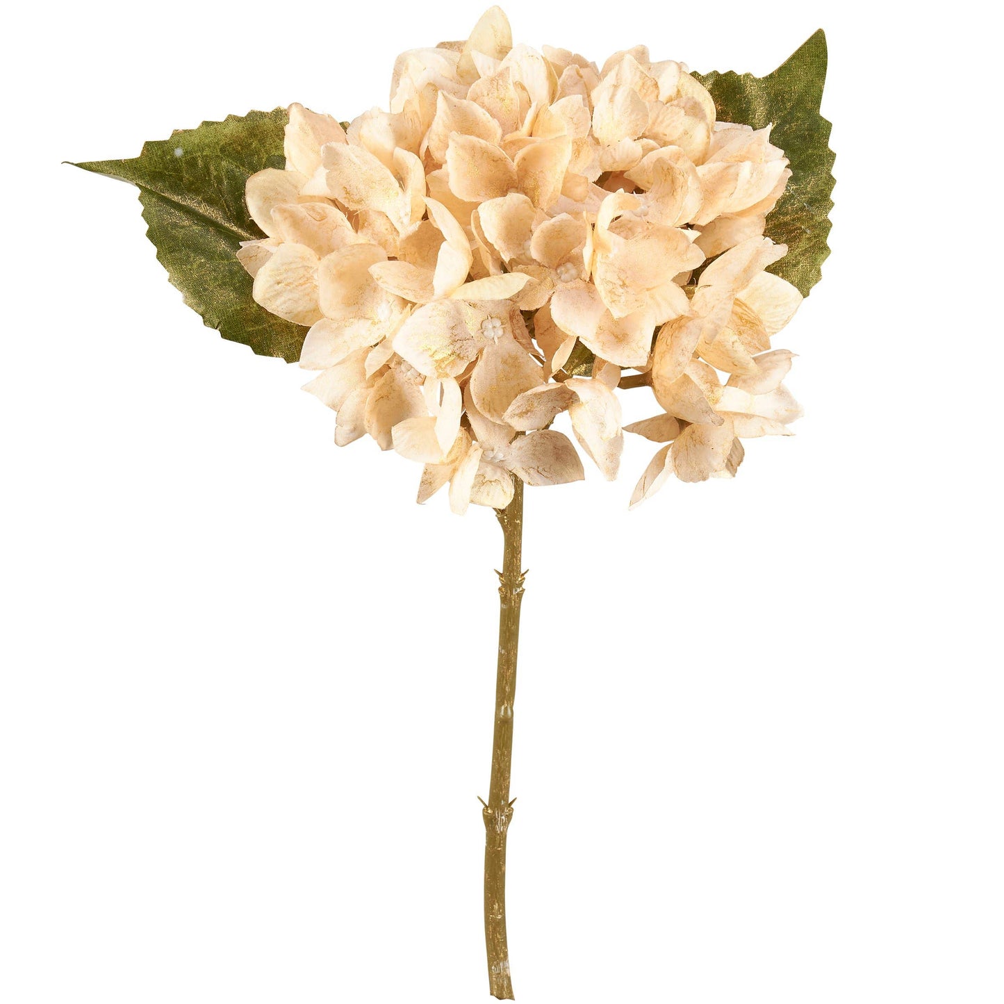 Cream Hydrangea Floral Pick