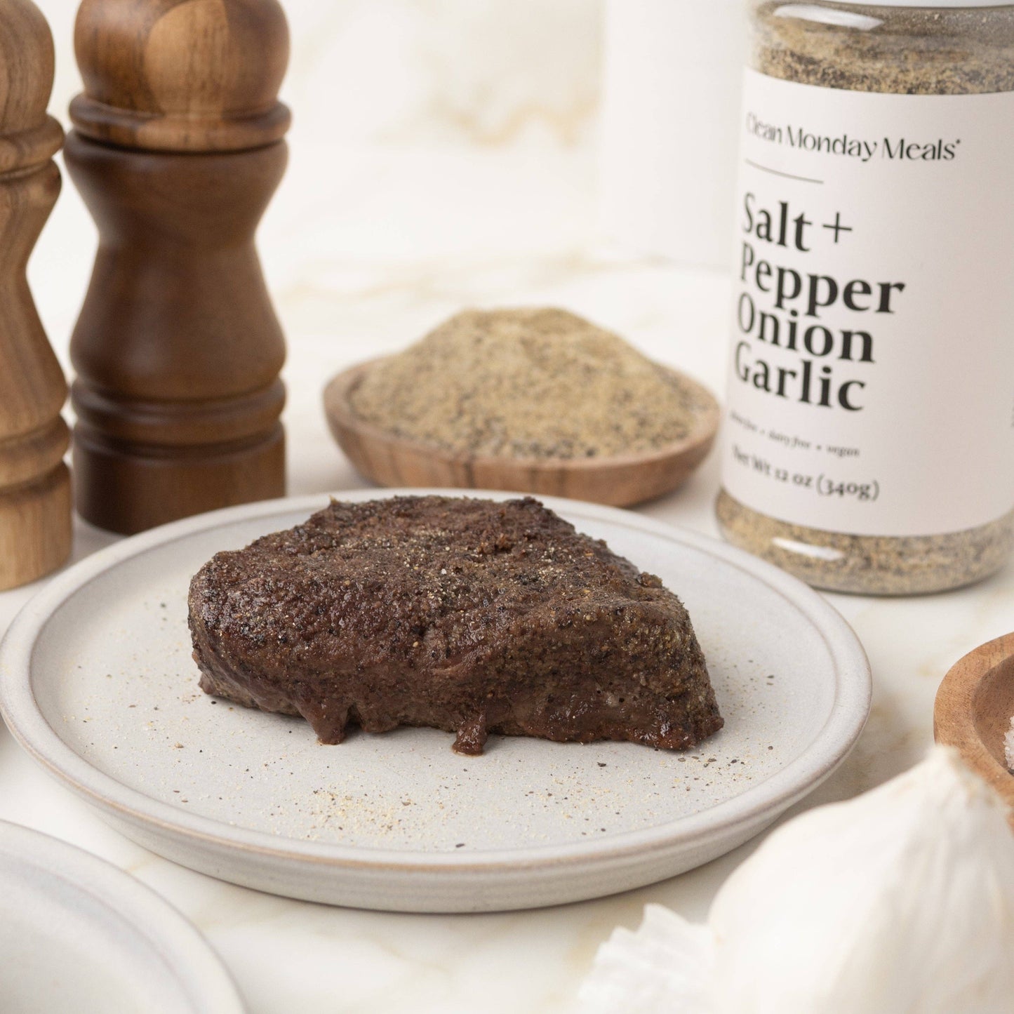 Salt+, Pepper, Onion, Garlic (SPOG) Seasoning