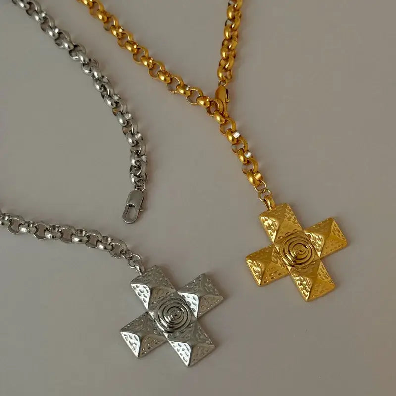 Cross My Heart Necklace