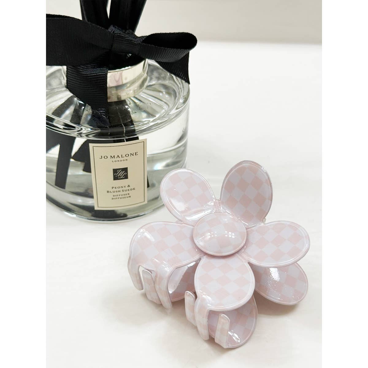 Maisy Daisy Checkered Hair Claw Clip