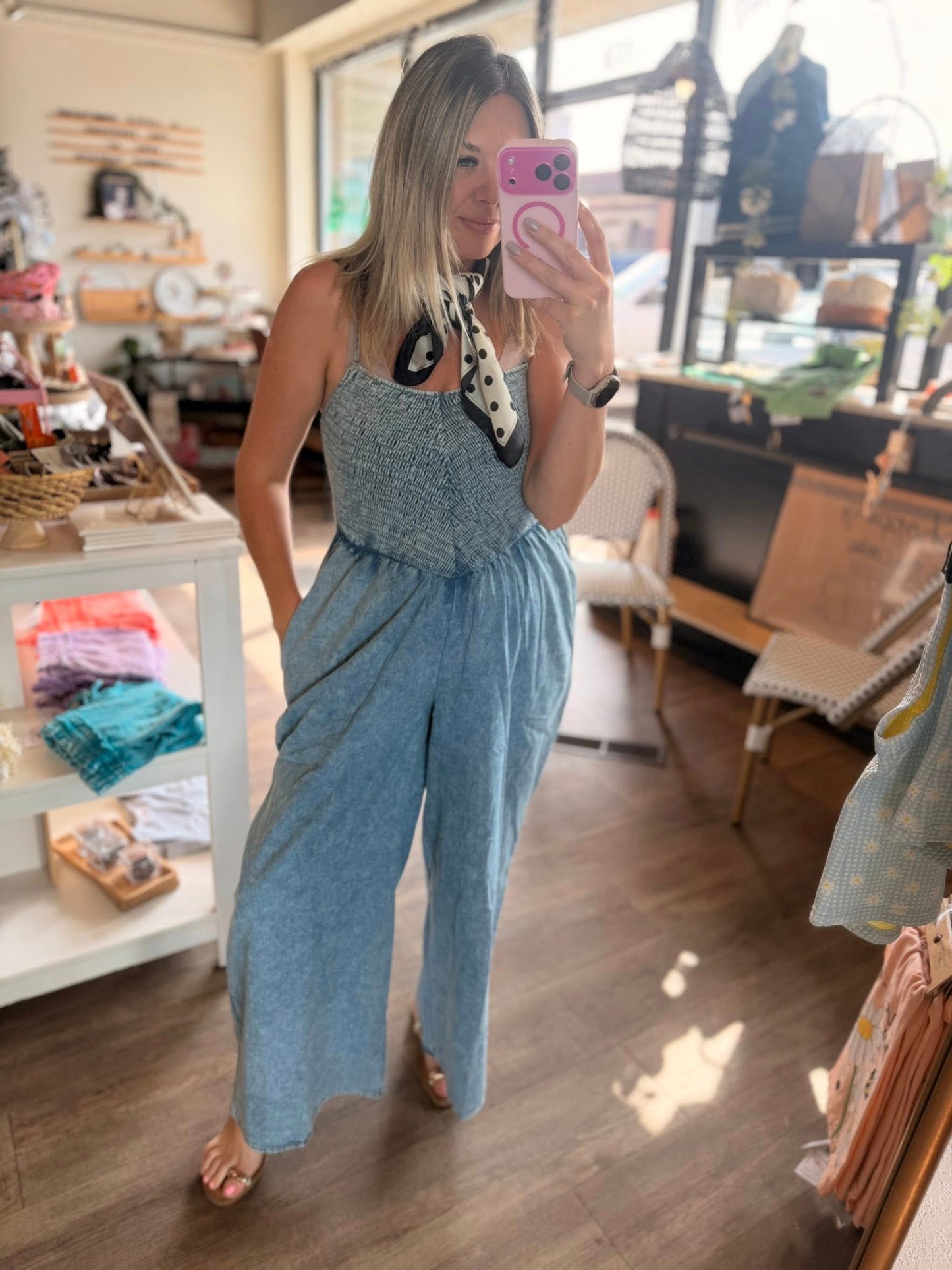 Living In Indigo Jumpsuit