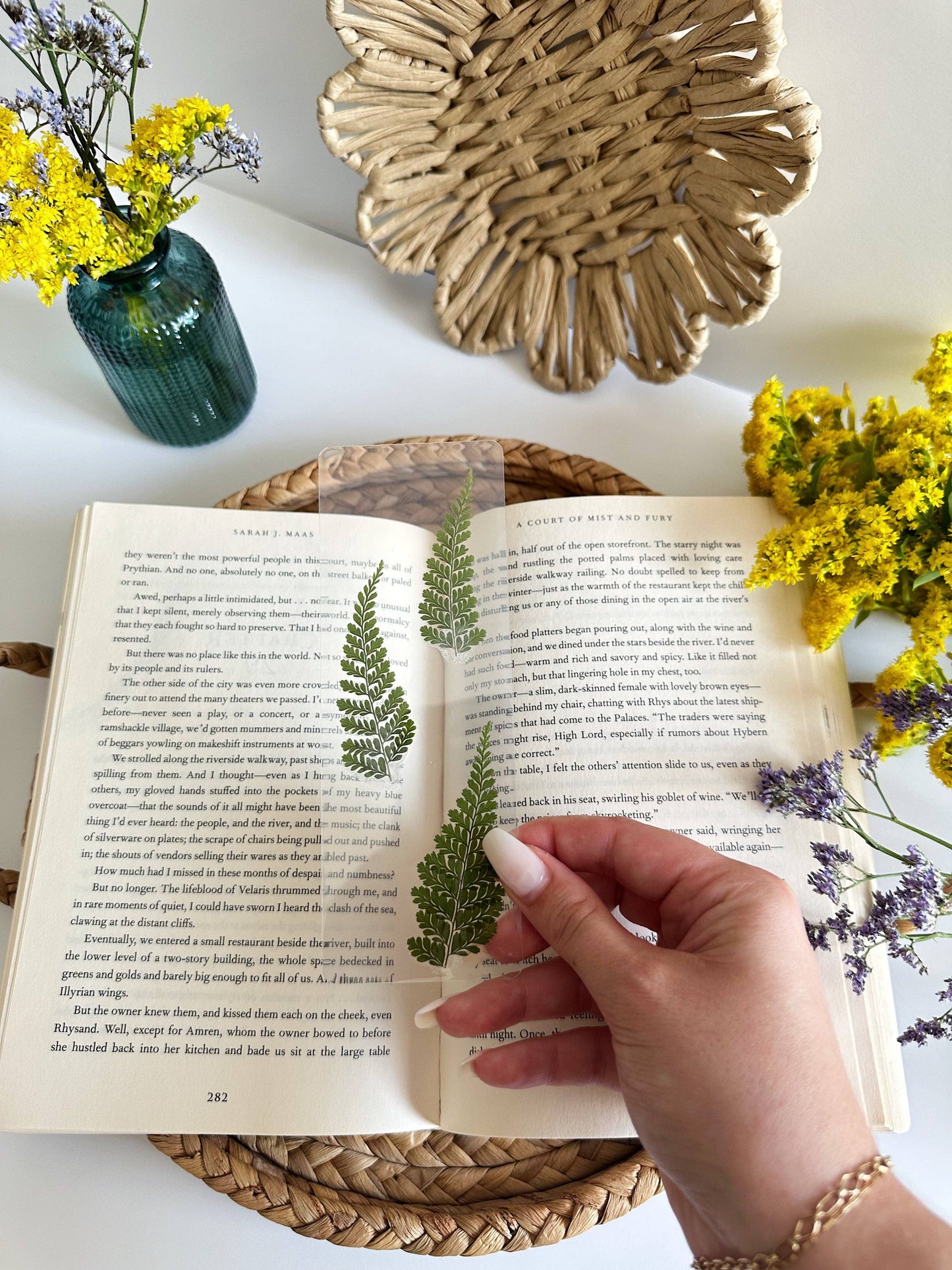 Fern bookmark