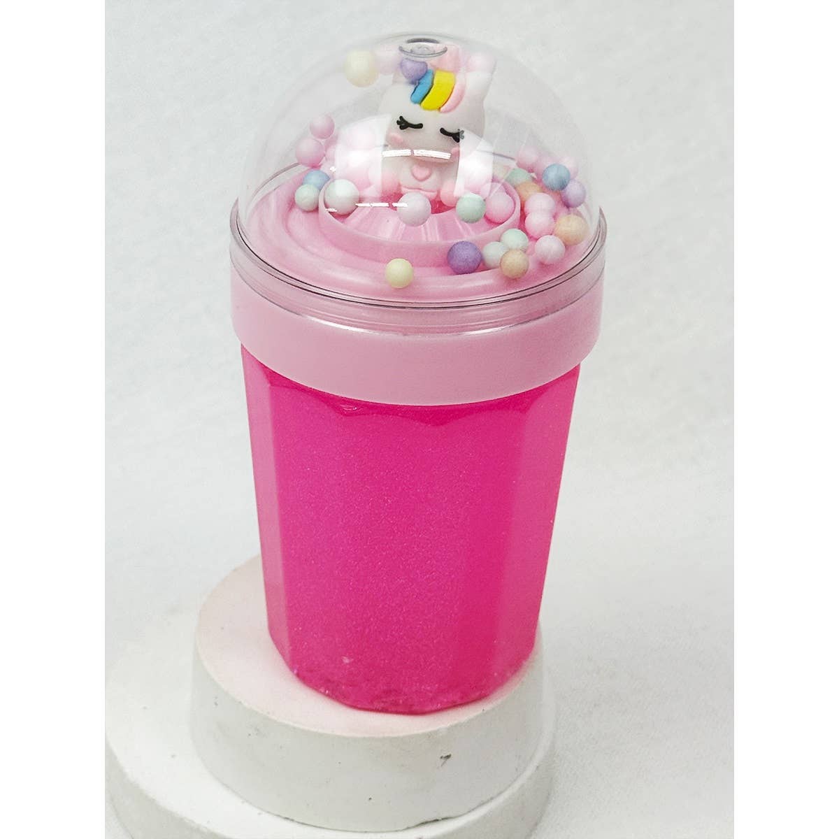 Unicorn Theme Slime Bottle with Add ins