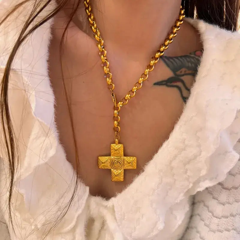 Cross My Heart Necklace