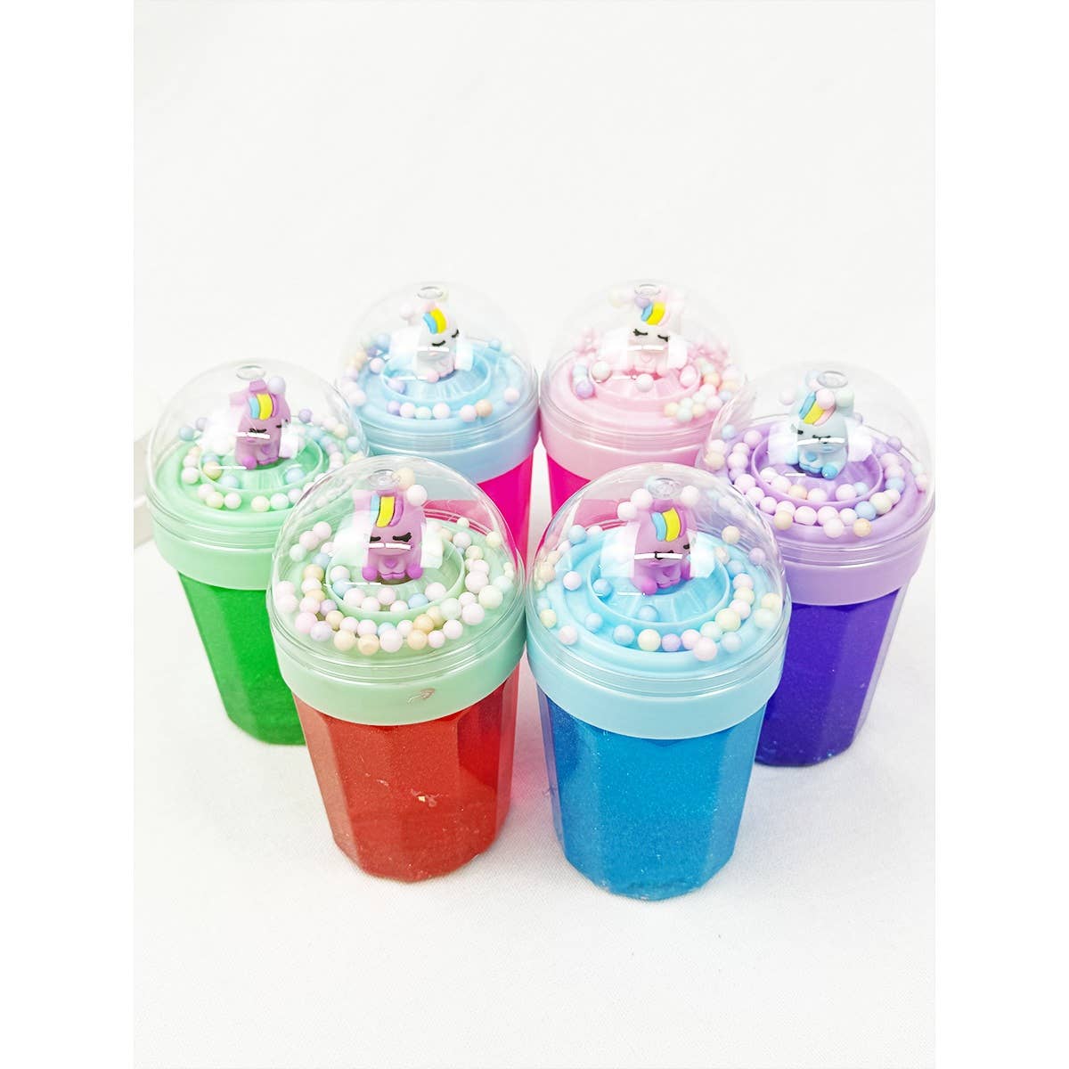 Unicorn Theme Slime Bottle with Add ins