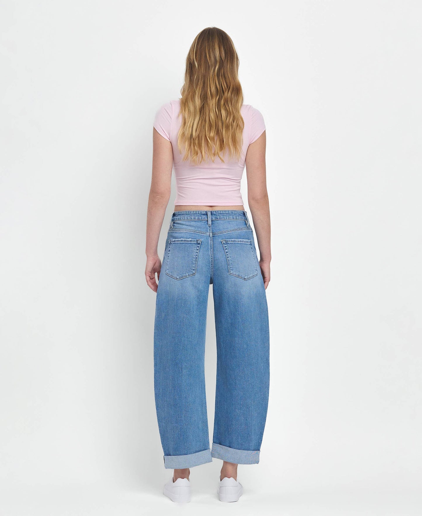 Vervet Jeans: Super High Rise Barrel Jean