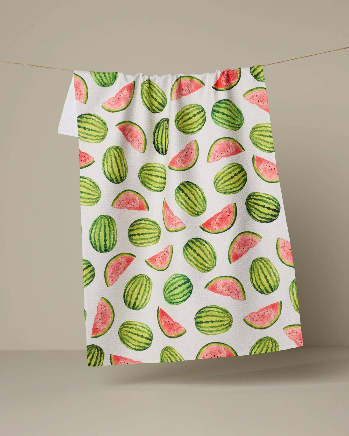 Melon Market Tea Towel