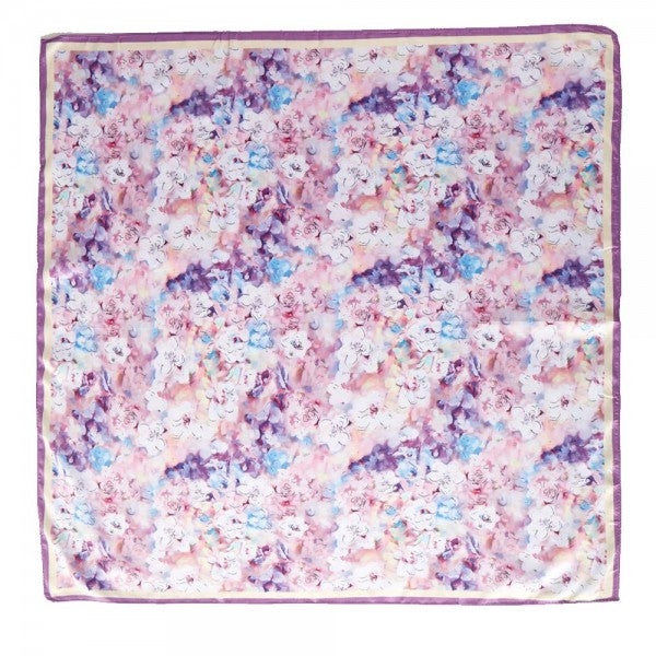 Watercolor Flora Scarf