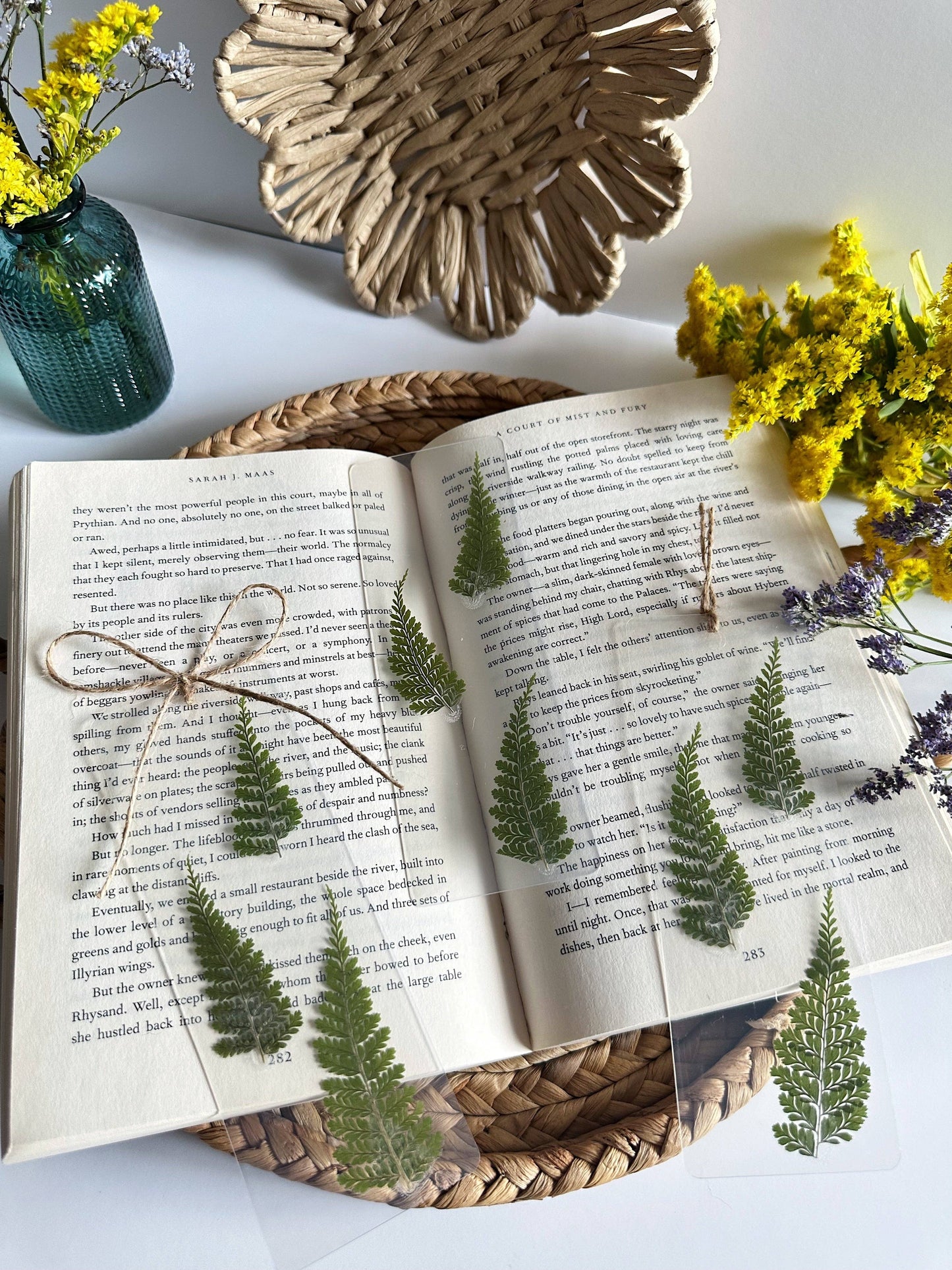 Fern bookmark