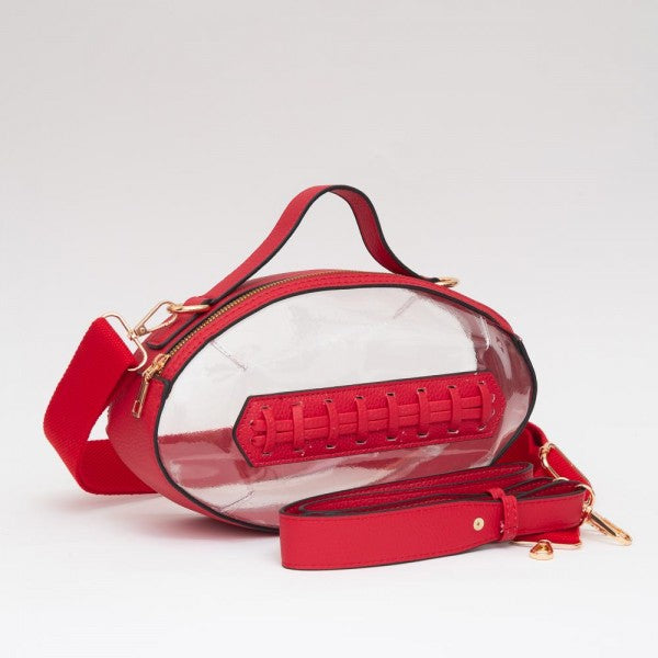 Stadium Ready Football Clear Bag