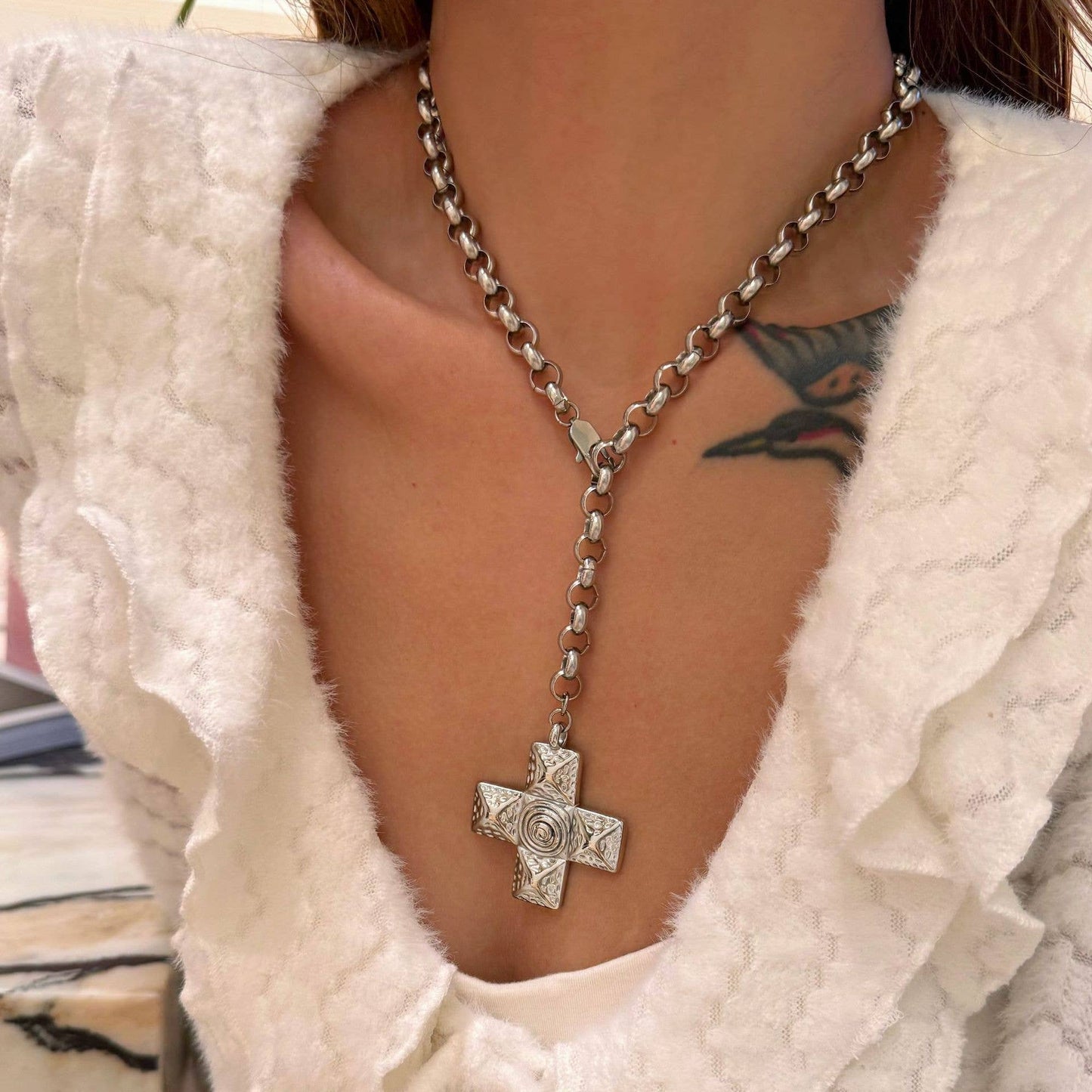 Cross My Heart Necklace