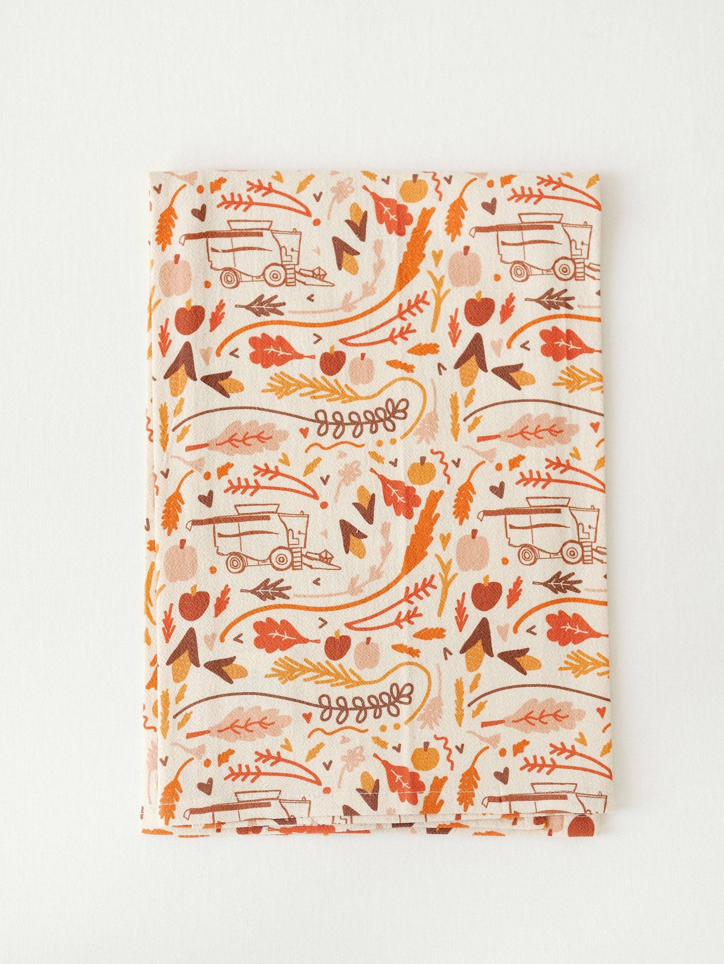 Harvest Full Pattern Flour Sack Towel | Tea Towel, Fall