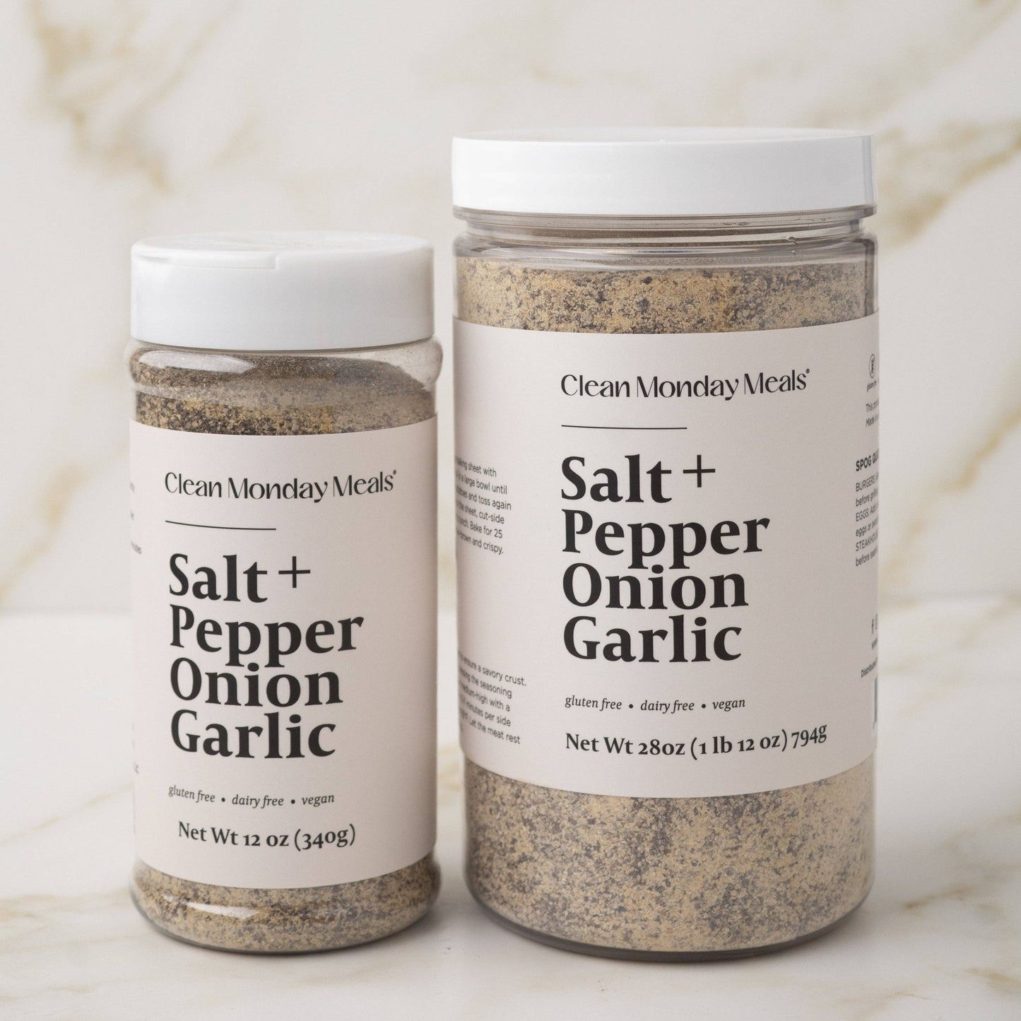 Salt+, Pepper, Onion, Garlic (SPOG) Seasoning