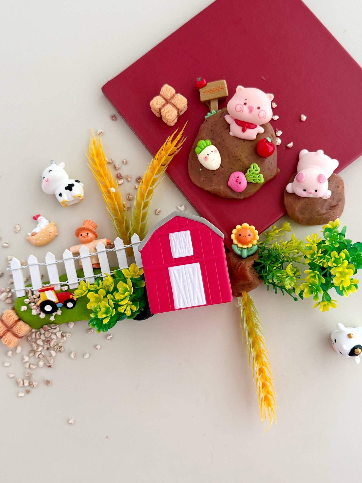 Farm KidDough Play Kit