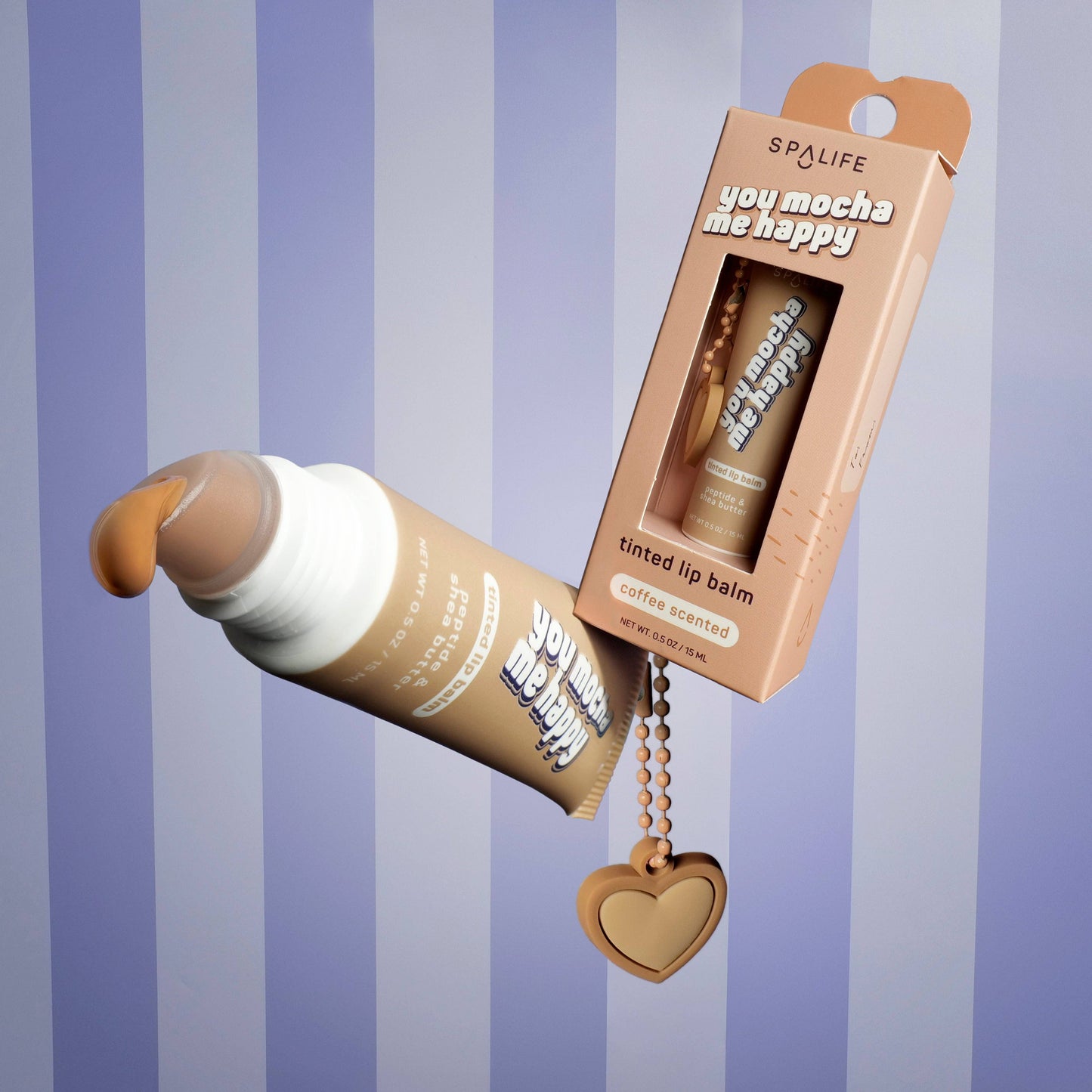 U Mocha Me Happy Tinted Lip Balm| Easter Basket Stuffer Gift
