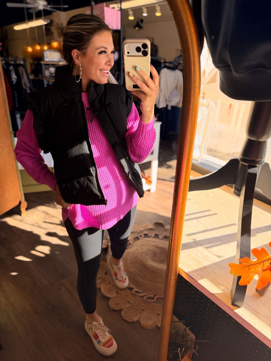Fierce Fuchsia  Sweater