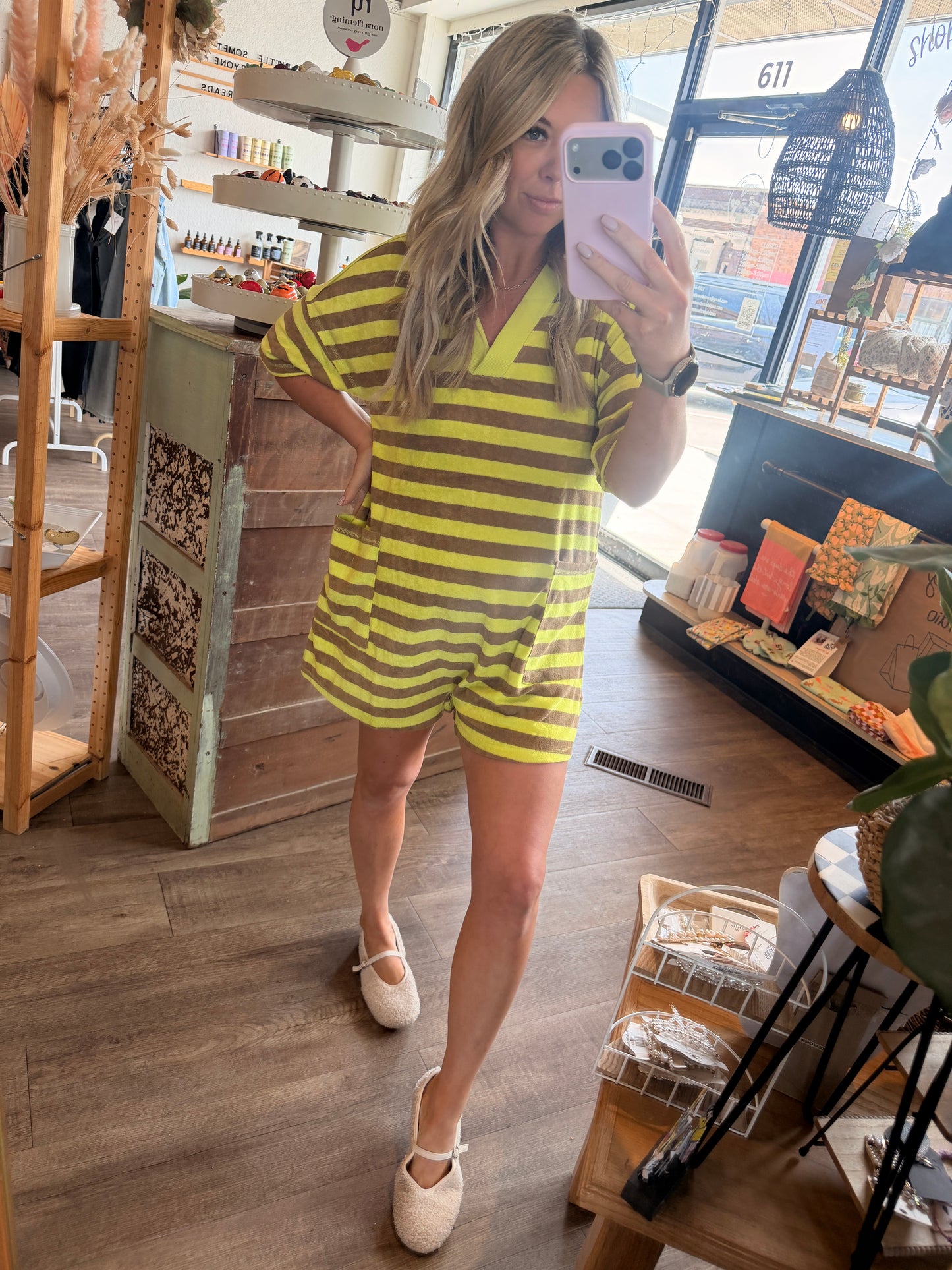 Lime Life Romper