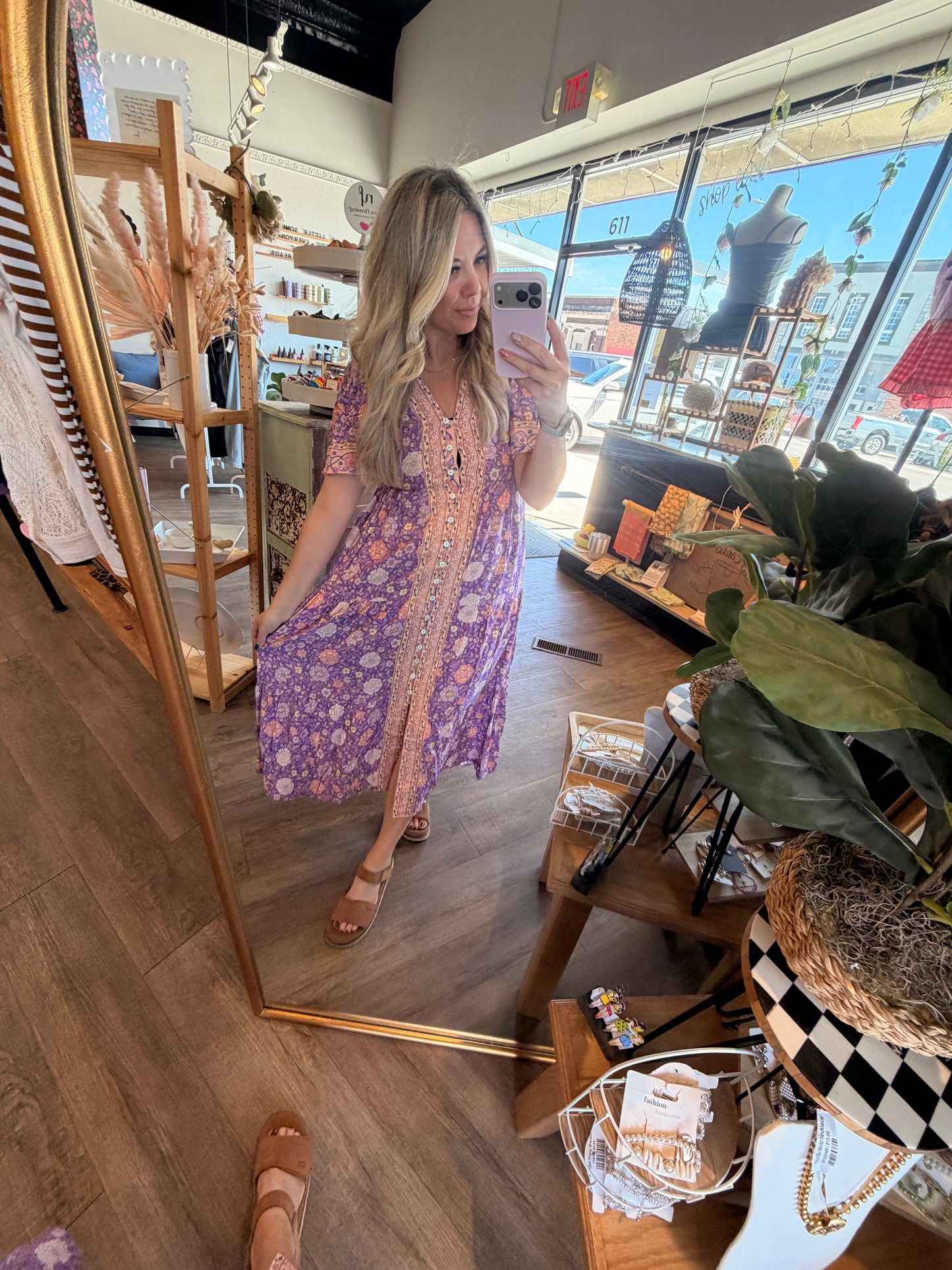Boho Era Midi Dress