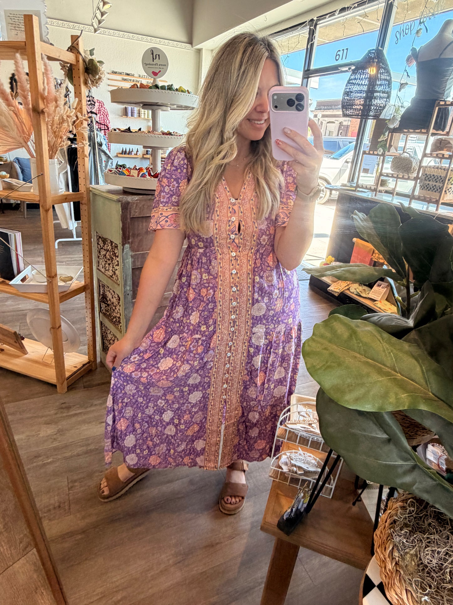 Boho Era Midi Dress