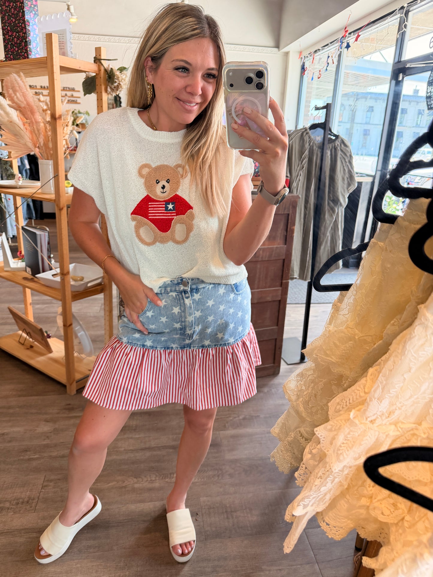 Star Bangled Stunner Skirt
