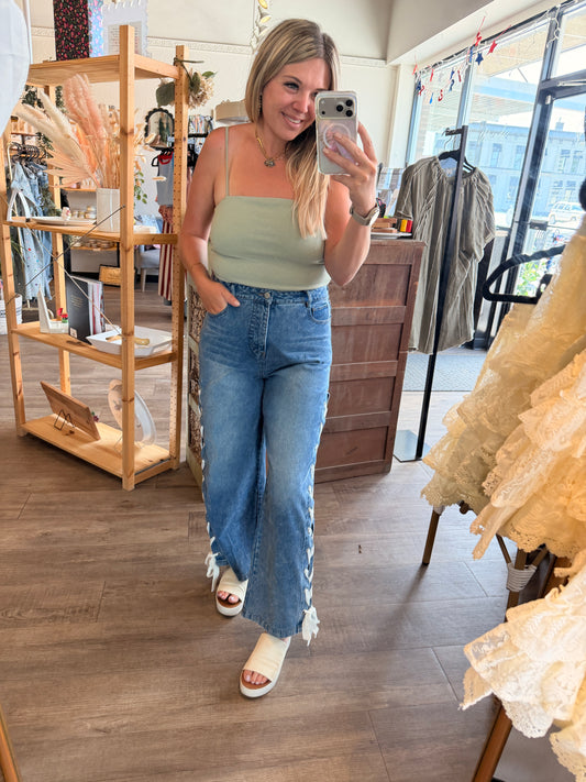 All Tied Up Jeans